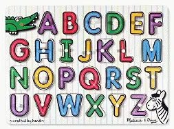 SEE INSIDE ALPHABET PEG W-PUZZ