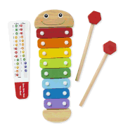 WOODEN CATERPILLAR XYLOPHONE