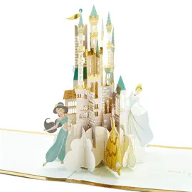 Disney Princess Castle Dream Big Pop-Up Card Hallmark - Tarjeta