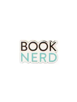 BOOK NERD ENAMEL PIN