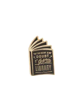WHEN IN DOUBT ENAMEL PIN