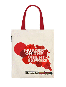 MURDER ON THE ORIENT EXPRESS TOTE -1041