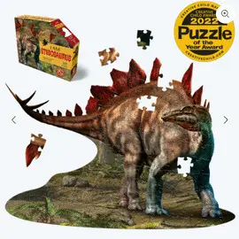 I Am Stegosaurus 100 Rompecabezas Dinosaurio