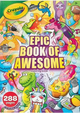 Epic Book Of Awesome Coloring Book