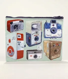 CAMERAS ZIPPER POUCH