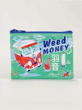 WEED MONEY COIN PURSE