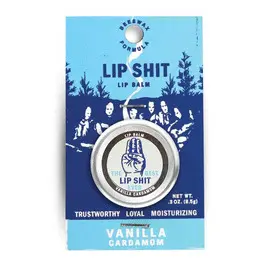 LIP SHIT LIP BALM VANILLA CARDAMOM 0.3 OZ