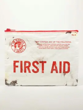 FIRST AID ZIPPER POUCH