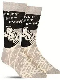 WORST GIFT EVER MEN'S SOCKS