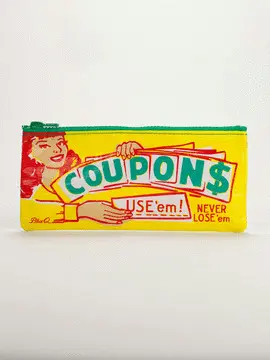 COUPONS PENCIL CASE