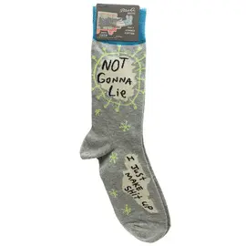 NOT GONNA LIE I JUST MAKE SHIT UP SOCK