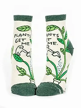 PLANTS GETS ME ANKLE SOCKS