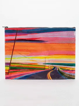 SUNSET HIGHWAY JUMBO POUCH