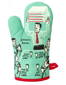 PIZZA HERE OVEN MITT