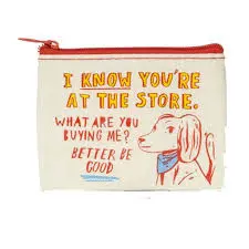 AT THE STORE COIN PURSE