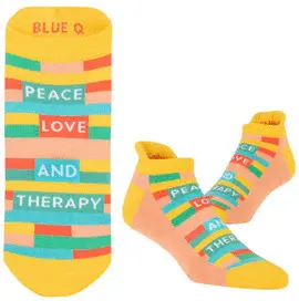 PEACE & THERAPY SNEAKER SOCKS L/XL