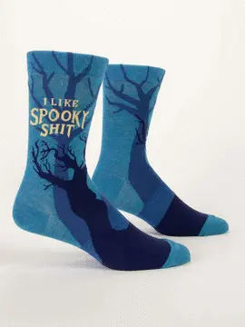 I LIKE SPOOKY SHIT MEN'S SOCKS