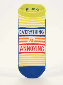 ANNOYING SNEAKER SOCKS S/M