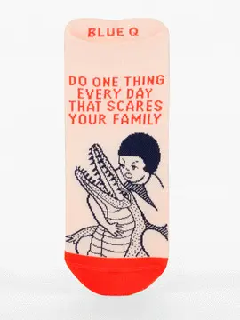 Scares Family Sneaker Socks S/M