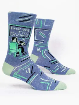 Fuck Off, I'm Gaming Crew Socks