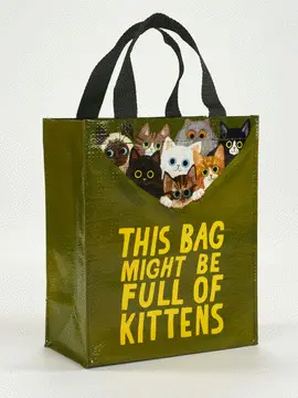 BAG FULL OF KITTENS HANDY TOTE- NEW!