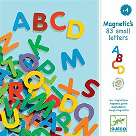DJECO MAGNETIC LETTERS TALL UPPER CASE LETTERS