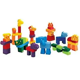 CREANIMAUX 52PC WOODEN BLOCKS
