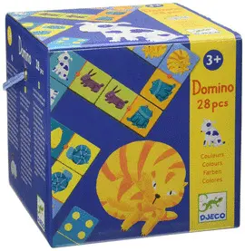 DOMINO ANIMAUX COULEURS DJECO