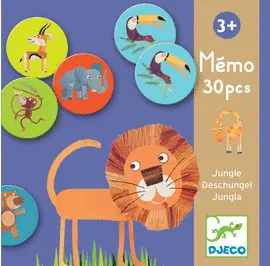 DJECO MEMORY GAME JUNGLE
