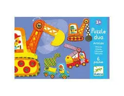 PUZZLE DÚO ARTICULO VEHÍCULOS DJECO