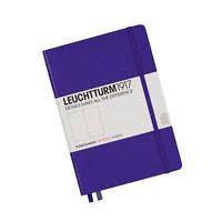 NOTEBOOK MEDIUM (A5) HARDCOVER, 249 NUMBERED PAGES, DOTTED, PURPLE