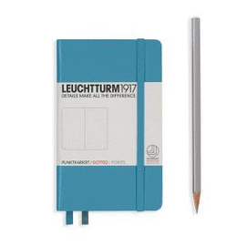 NOTEBOOK POCKET A6 DOTTED - NORDIC BLUE (HARDCOVER)