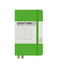 LEUCHTTURM FRESH GREEN POCKET DOTTED NOTEBOOK