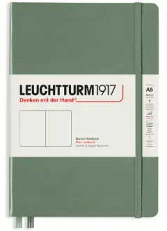 MEDIUM NOTEBOOK, PLAIN, OLIVE