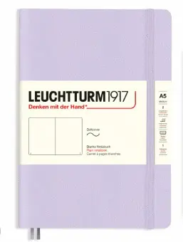 MEDIUM NOTEBOOK,SOFTCOVER, PLAIN, LILAC