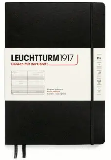 COMPOSITION (B5) HARDCOVER, RULED, BLACK