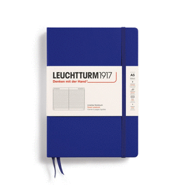 NOTEBOOK HARDCOVER MEDIUM (A5), 251 PAGES, RULED INK