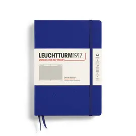 NOTEBOOK HARDCOVER MEDIUM (A5), 251 PAGES, SQUARED INK