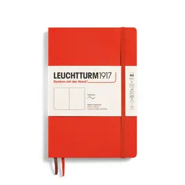 NOTEBOOK SOFTCOVER MEDIUM (A5), 123 PAGES, PLAIN LOBSTER