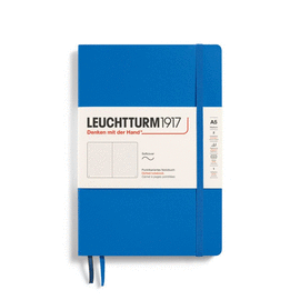 NOTEBOOK SOFTCOVER MEDIUM (A5), 123 PAGES, DOTTED SKY