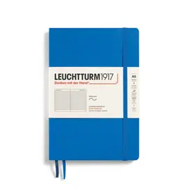 NOTEBOOK SOFTCOVER MEDIUM (A5), 123 PAGES, RULED SKY