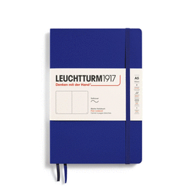 NOTEBOOK SOFTCOVER MEDIUM (A5), 123 PAGES, PLAIN INK