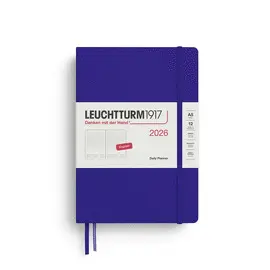 LEUCHTTURM INK, DAILY PLANNER MEDIUM (A5) 2026, ENGLISH