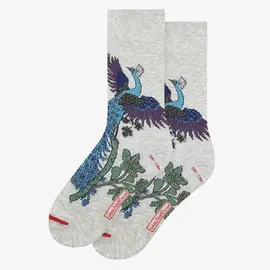 Walter Crane  Fig And Peacock Calcetines 36-40