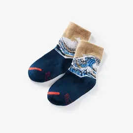 Katsushika Hokusai - Great Wave Musearta Calcetines Infantiles 19-22
