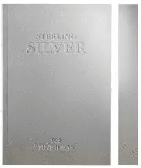 SLAB NOTEBOOK - SILVER