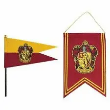 GRYFFINDOR BANNER & FLAG SET