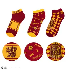 SET OF 3 GRYFFINDOR ANKLE SOCKS
