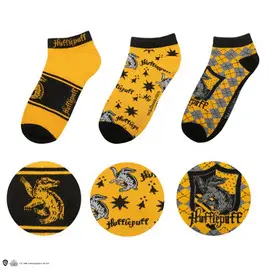 SET OF 3 HUFFLEPUFF ANKLE SOCKS
