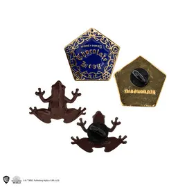 SET OF 2 CHOCOLATE FROG PINS